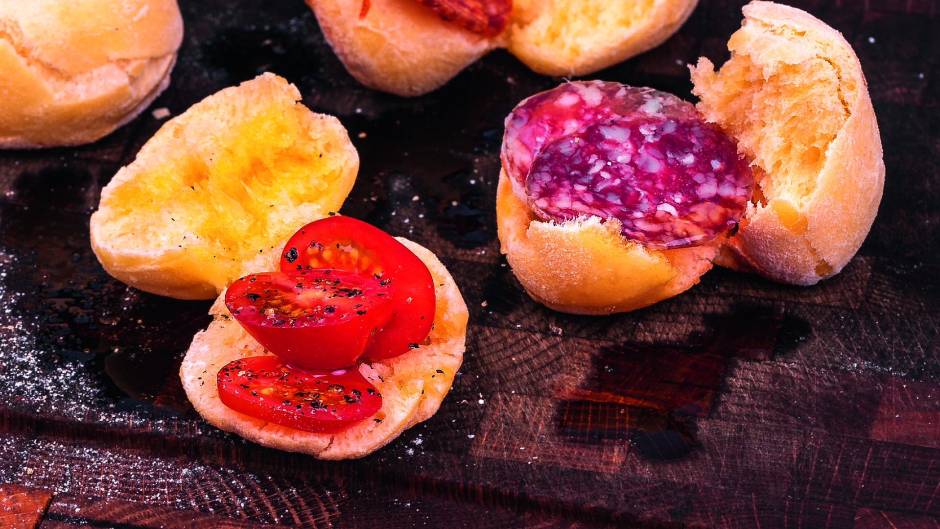 Rezept Tigelle mit badischer Salami