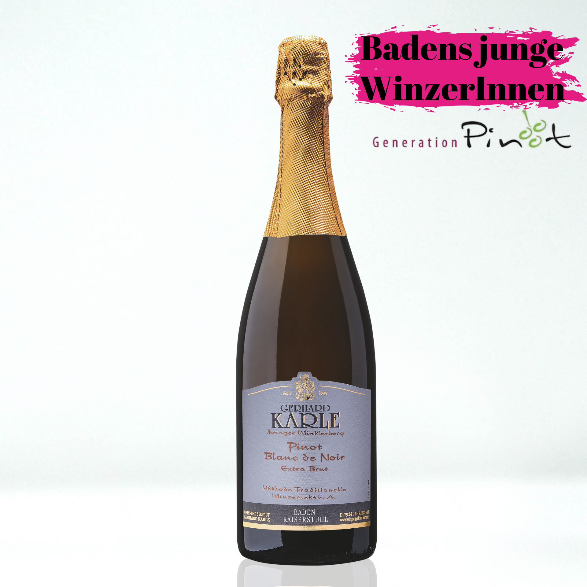 Weingut Gerhard Karle Pinot Blanc de Noir extra brut zéro dosage