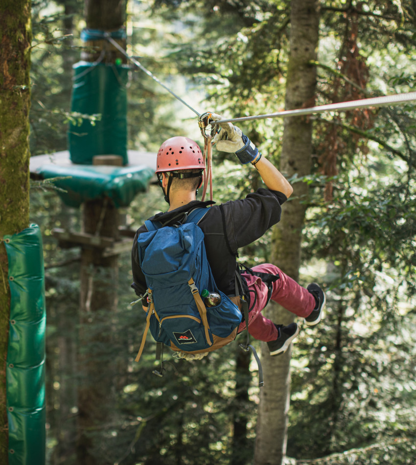 Ziplining im Schwarzwald 