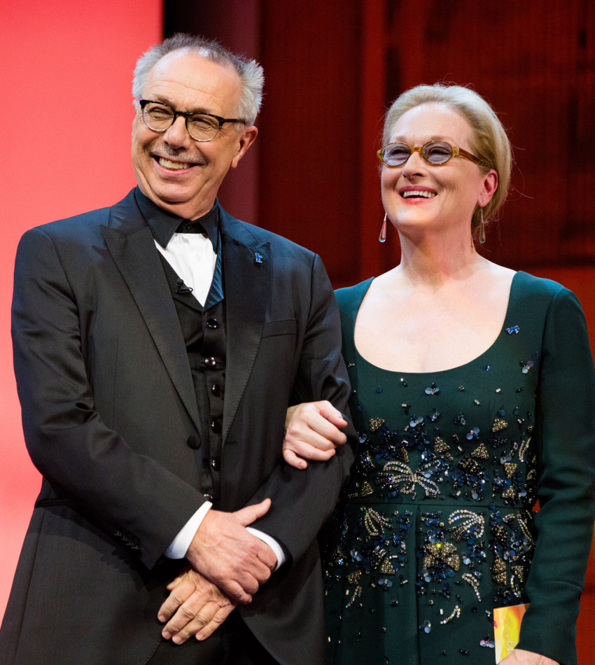 Dieter Kosslick und Meryl Streep