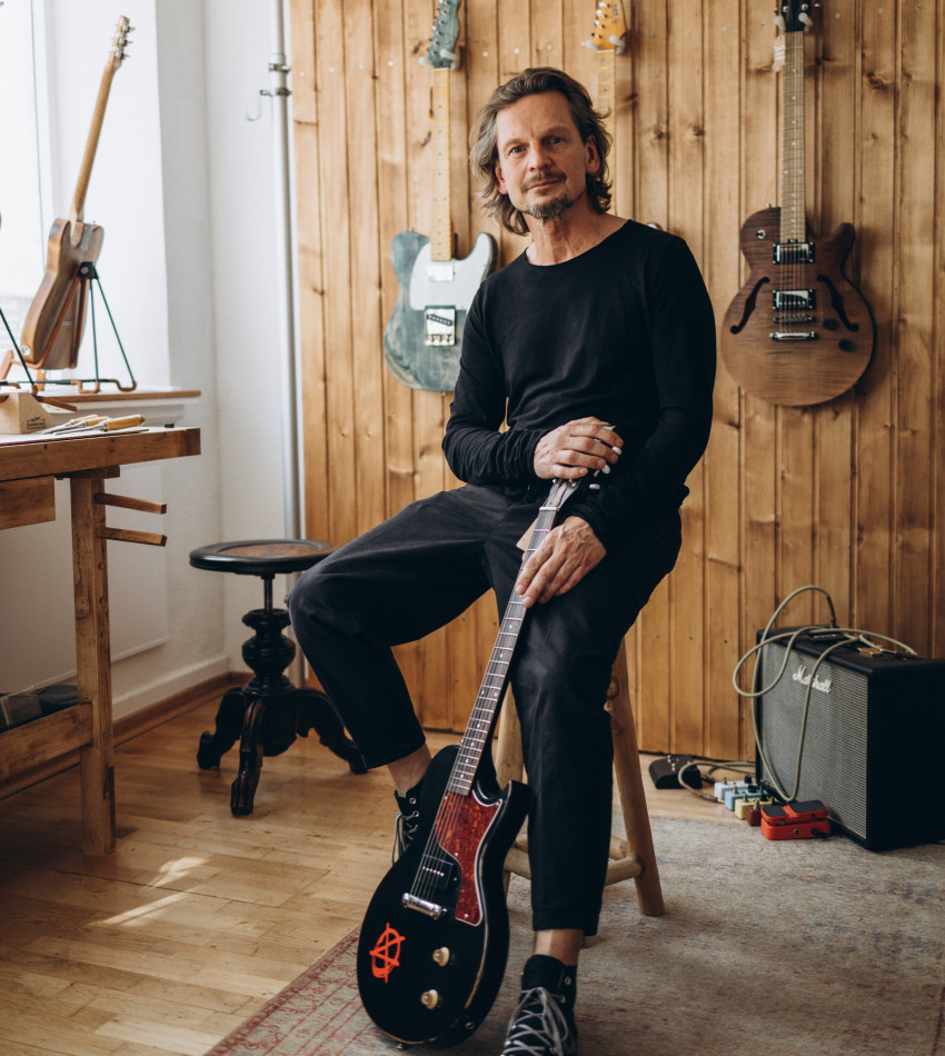 Gitarrenbauer Markus von Heidenreich