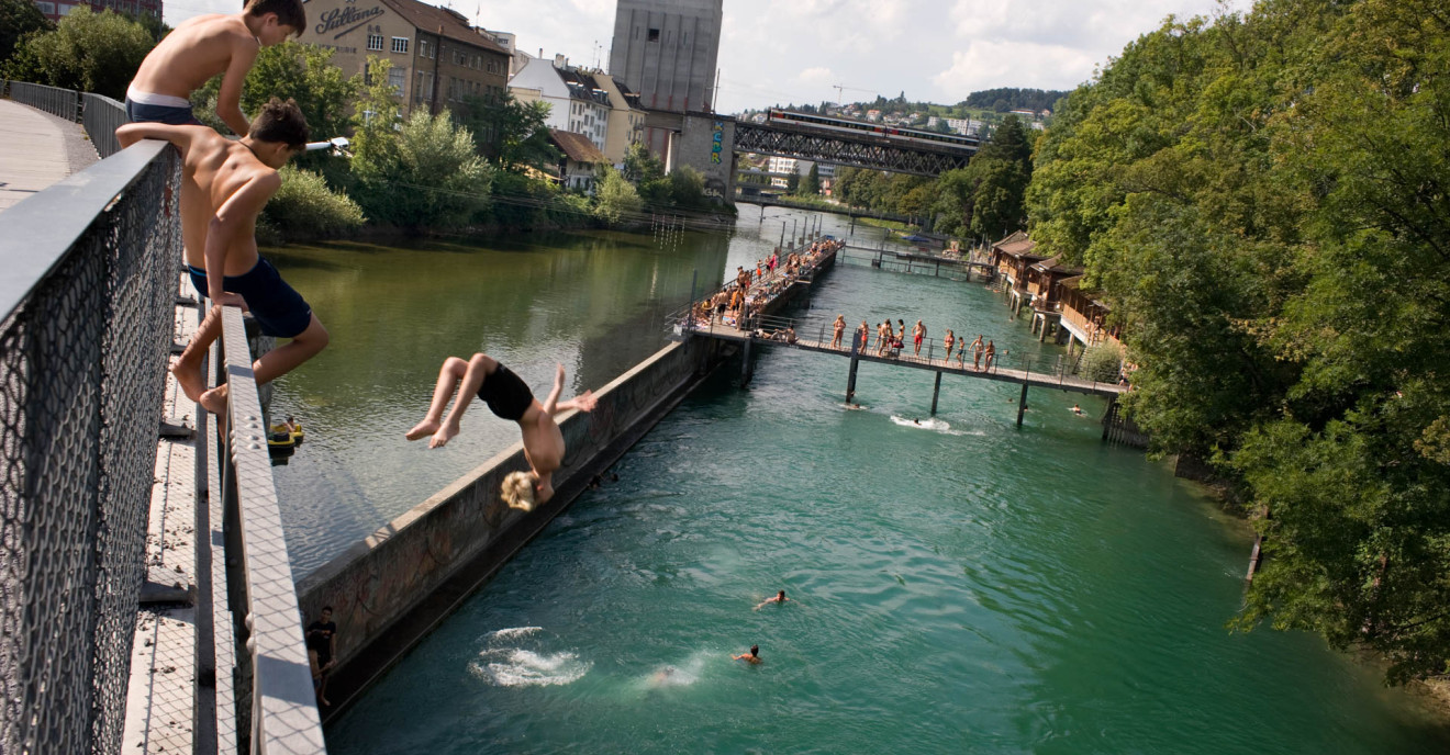 Alle im Fluss