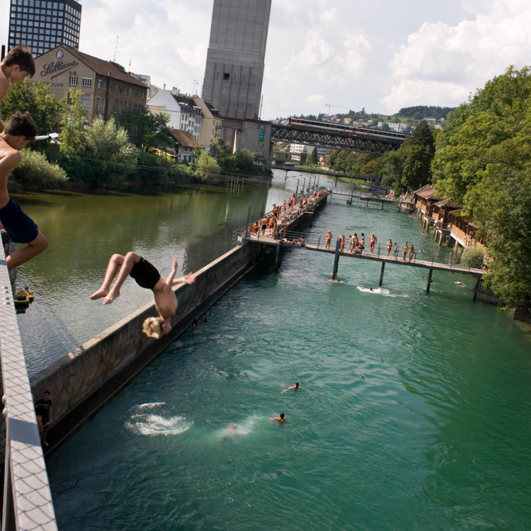 Alle im Fluss