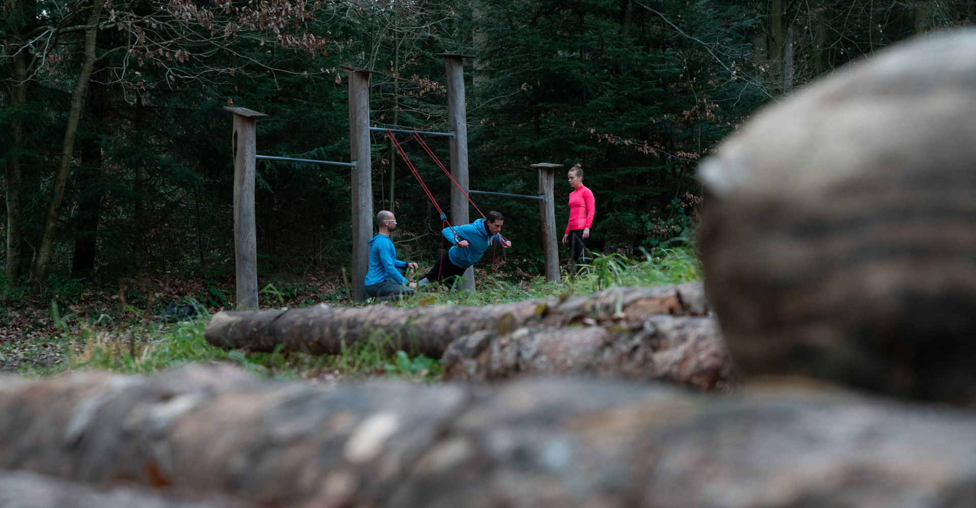 Fitnesstraining im Schwarzwald