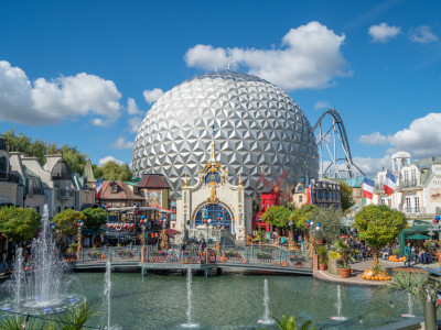 Der Europapark im Frühling