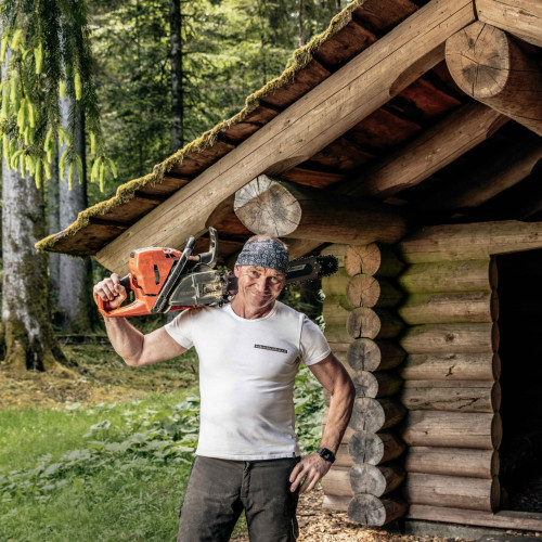Holz, Hütten und Sägs-Appeal