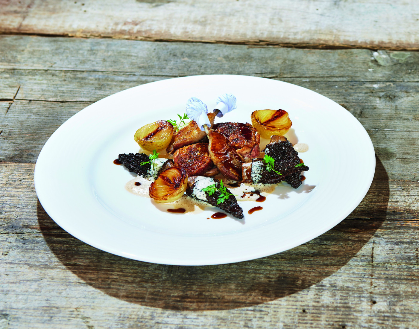 Rezept Wachteln &amp; Morcheln