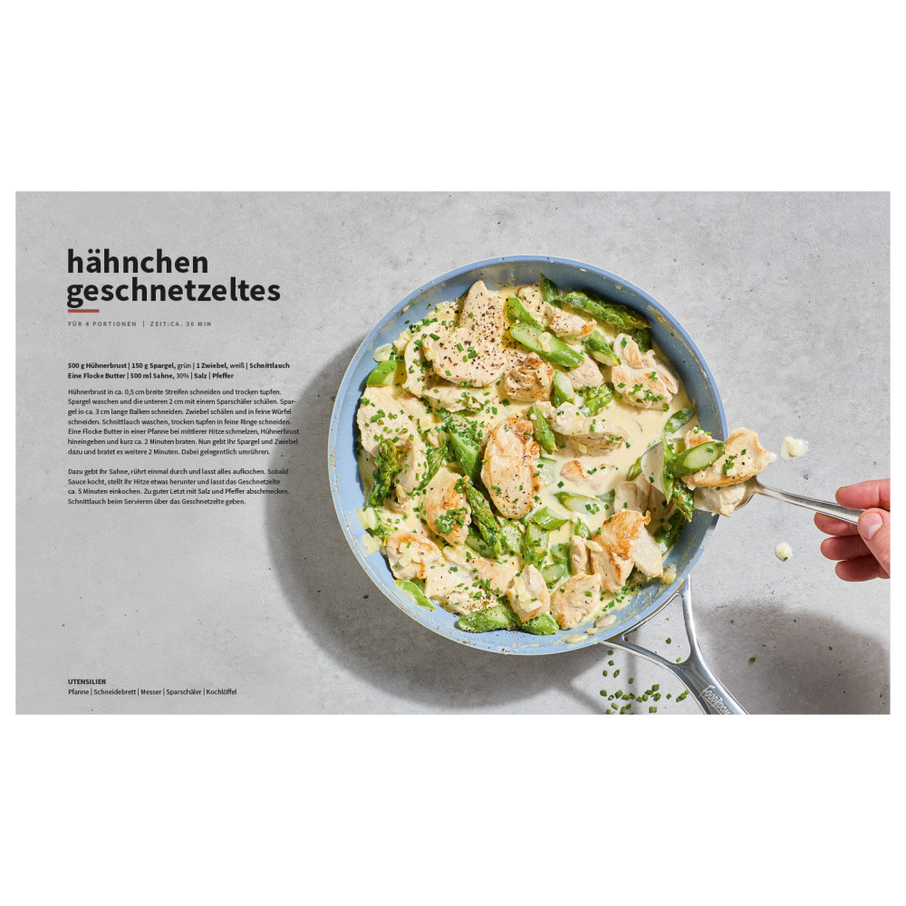 hahnchengeschnetzeltes Doppelseiten