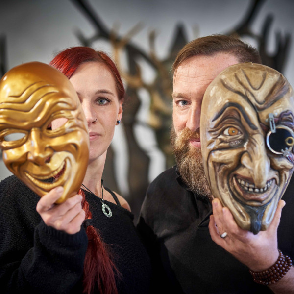 Simon Stiegeler und seine Frau Lillian